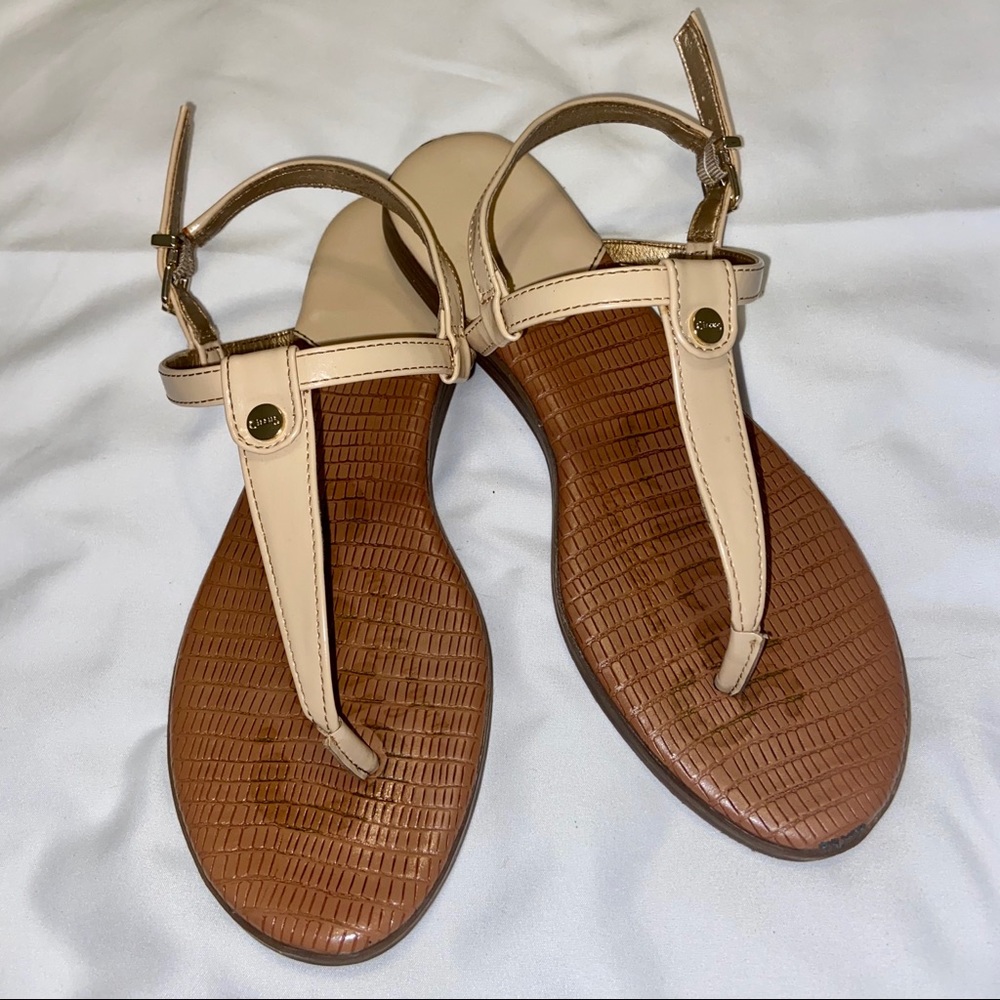 Circus by Sam Edelman sandal, Cream color, size: 8